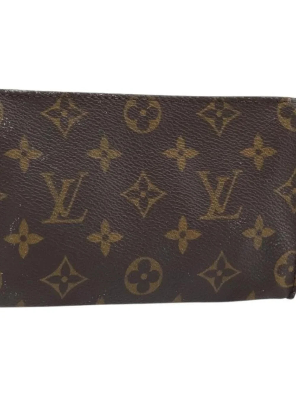 LOUIS VUITTON Monogram Bucket PM Accessory Pouch LV Auth LNZ060